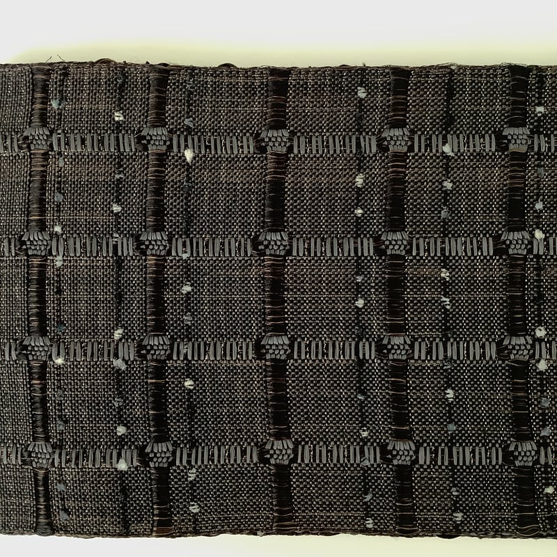 近賢織物 半幅帯 スパーク(モノトーンモール) | 坂本呉服店