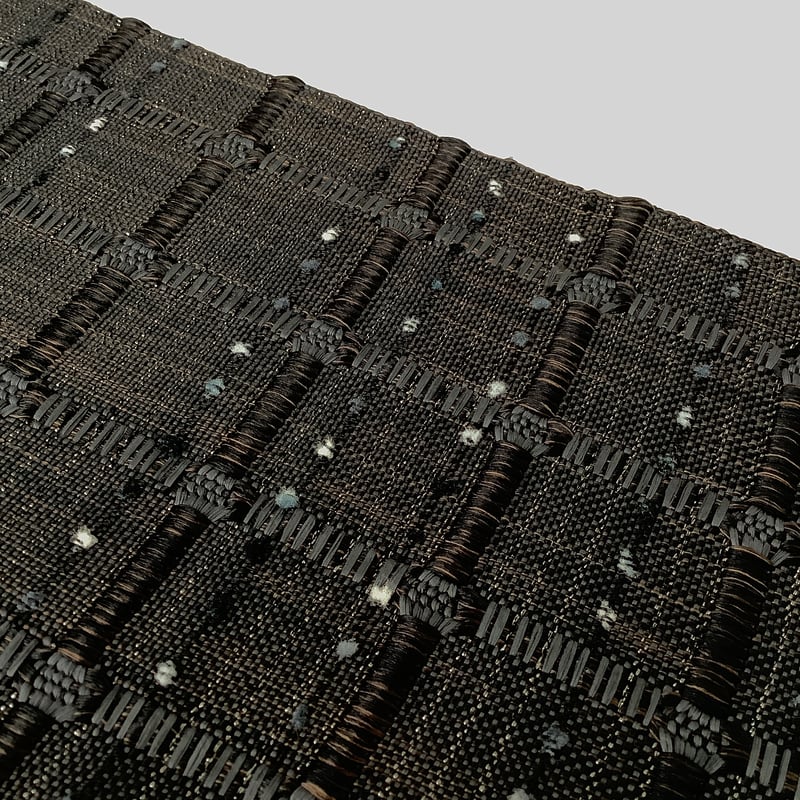 近賢織物 半幅帯 スパーク(モノトーンモール) | 坂本呉服店