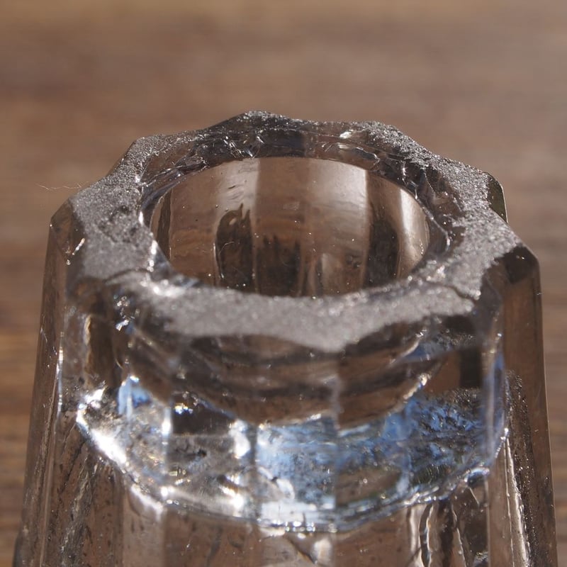 ◆ゲンコツコップ◆希少◆プレスガラス◆骨董◆大正◆古美術◆酒器◆アンティーク b59c60befc44537d6ade1aad55a74c