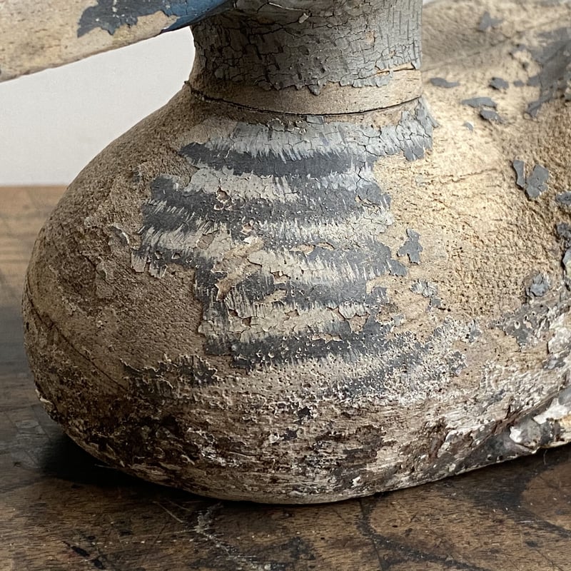 フォークアート アメリカ木工美術 1900年代初期 デコイ一対