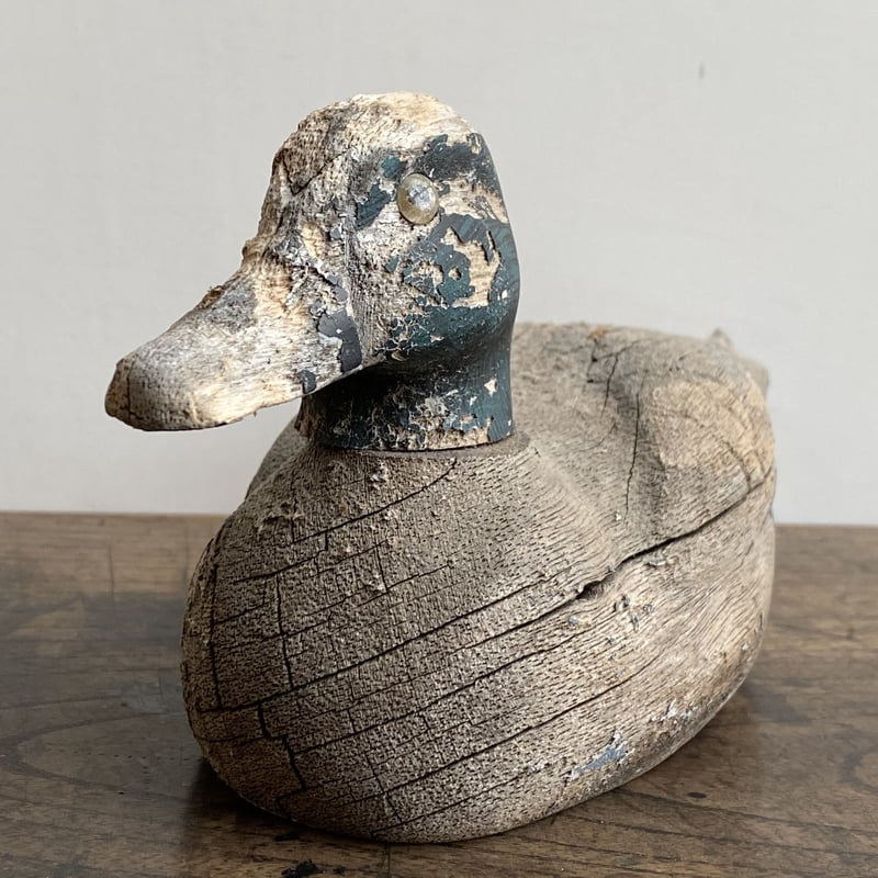 フォークアート アメリカ木工美術 1900年代初期 デコイ一対 | 直江道具店