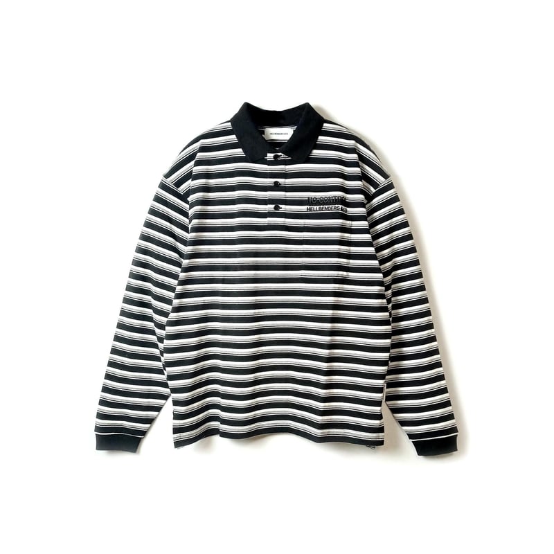 別注Multi Border Polo HC BORDER 