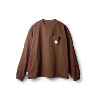 LOOSE BC LS Pocket TEE dry (Brown)