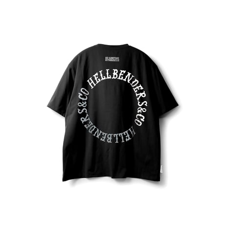 Circle logo　LOOSE SS Pocket TEE dry (Black)