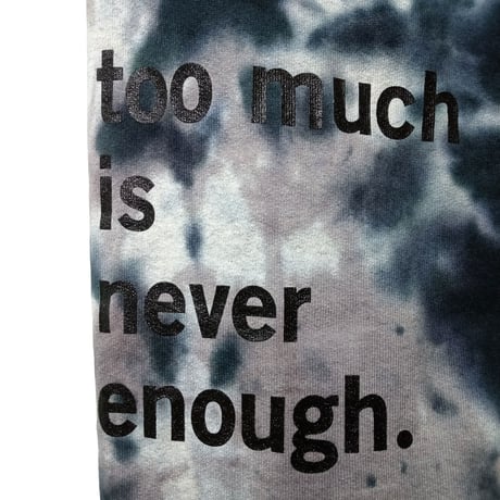 NO CONTROL 14oz Heavy Fleece USA Cotton Sweat pt "tie dye"(PUR)