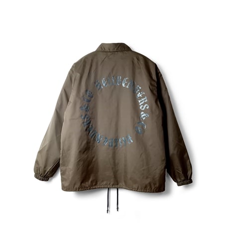 Circle logo 3 COACH JKT “Nylon” (Brown)