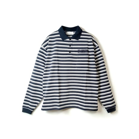 HC BORDER "BIG" LS POLO (NAVY)