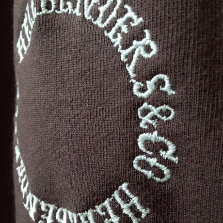 Circle logo 14oz Heavy Fleece Sweat pt USA Cotton (BRN)