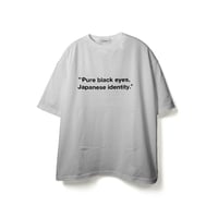 Pure black eyes SS TEE (WHT)