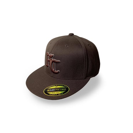 HC LOGO CAP Fitted ”Edge” (BRN)