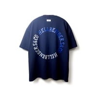 Circle logo SS TEE 6.5oz USA Cotton 2 (NVY)