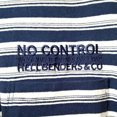 HC BORDER "BIG" LS POLO (NAVY)