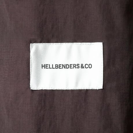 Circle logo 3 nylon vest  (BRN)