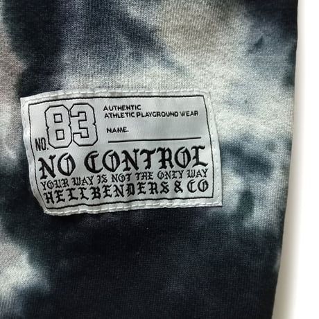 NO CONTROL 14oz Heavy Fleece USA Cotton Sweat pt "tie dye"(PUR)