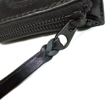 Circle logo WALLET "LEATHER"