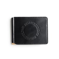 HC Circle logo money clip / bifold wallet