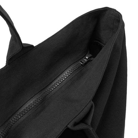 Circle logo ZIP Tote BAG