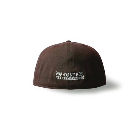 HC LOGO CAP Fitted ”Solid”  (BRN)