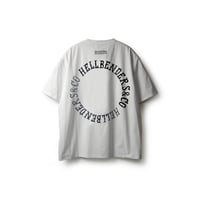 Circle logo　LOOSE SS Pocket TEE dry (White)