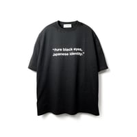 Pure black eyes SS TEE (BLK)