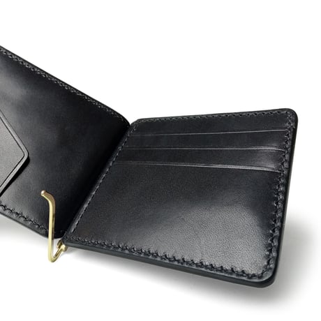 HC Circle logo money clip / bifold wallet