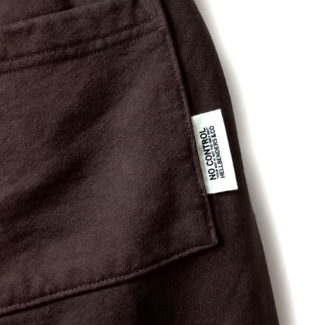 Circle logo 14oz Heavy Fleece Sweat pt USA Cotton (BRN)