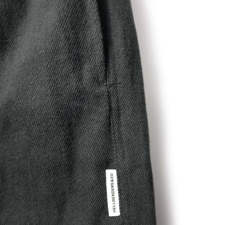 HC Heavy Flannel  EASY PT（BLK)