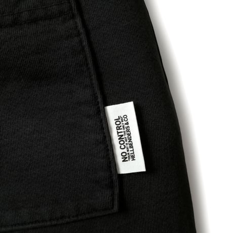 Circle logo 14oz Heavy Fleece Sweat pt USA Cotton (BLK)
