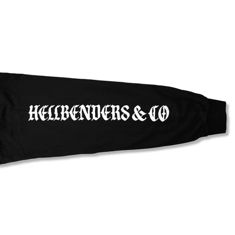 Circle logo 3 LS TEE 6.5oz USA Cotton  (BLK)