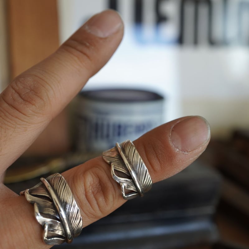 フェザーリング feather ring narrow 【cast】 | Hemlock