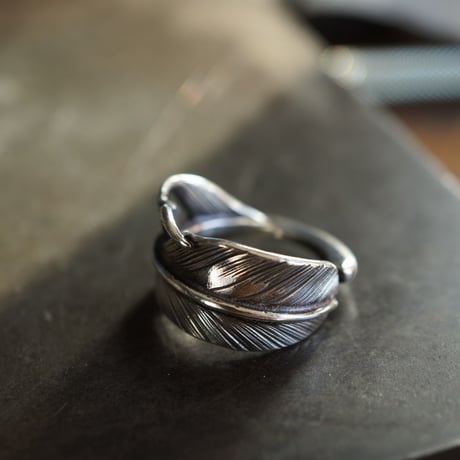 feather ring narrow 【cast】