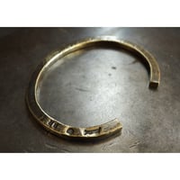 Forged bangle  【brass】