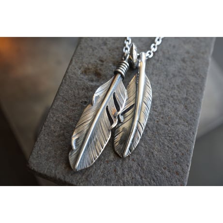 Ltd.】Feather Top necklace | Hemlock