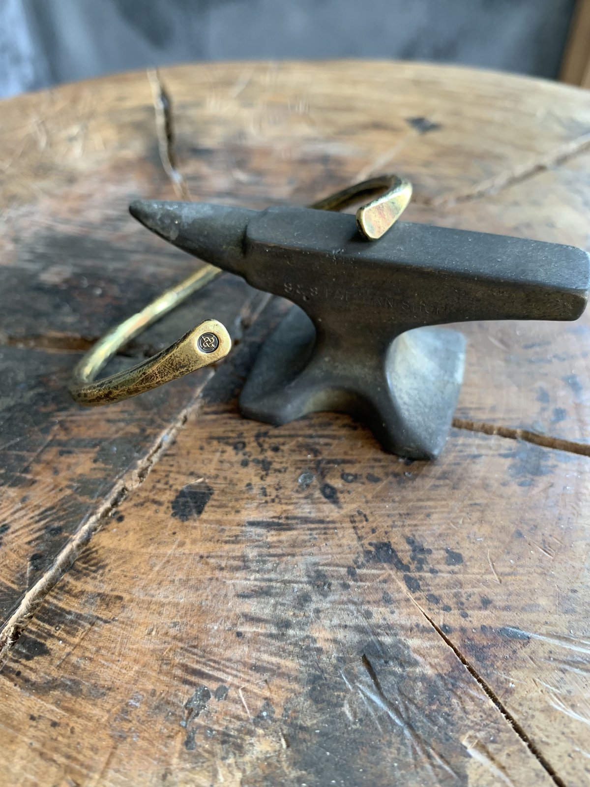 RB Forged bangle 【brass】 | Hemlock