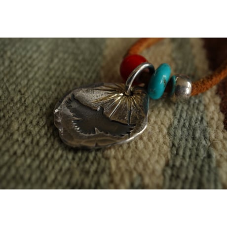 BE stamp necklace