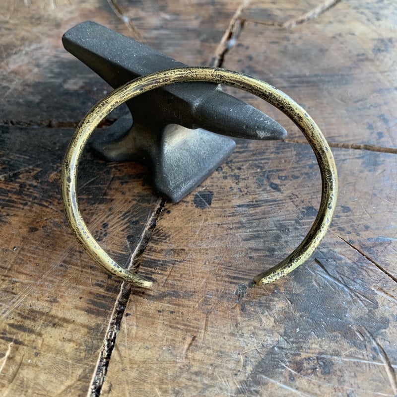 RB Forged bangle 【brass】 | Hemlock