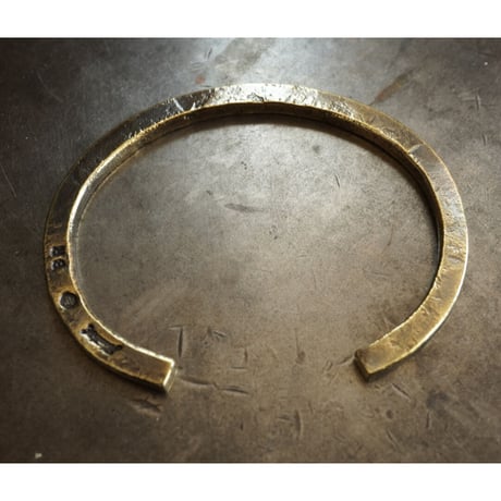 Forged bangle  【brass】