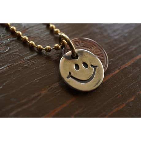 VINTAGE TAG NECKLACE 【SMILE】