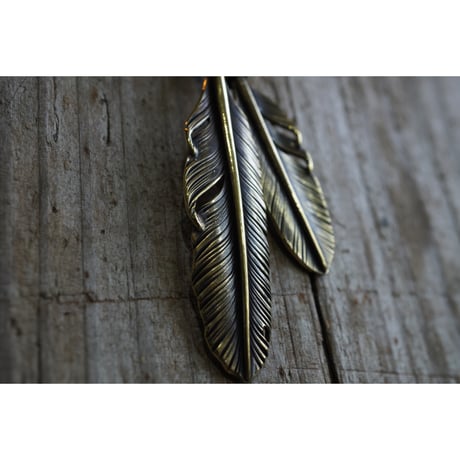 BRASS FEATHER SET