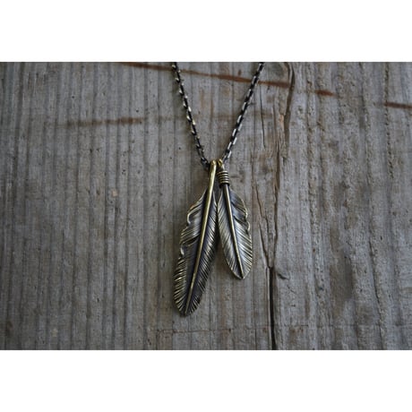 BRASS FEATHER SET