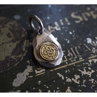 teardrop logometal 【K18point】