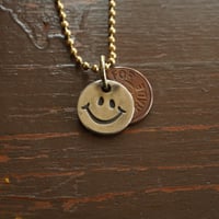 VINTAGE TAG NECKLACE 【SMILE】