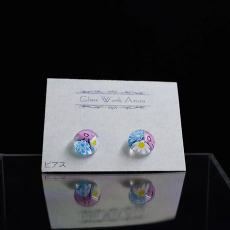 ガラスのピアス・イヤリング　215