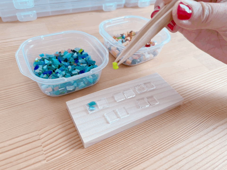 おうちでワークショップ【海色アクセサリー】2個用キット