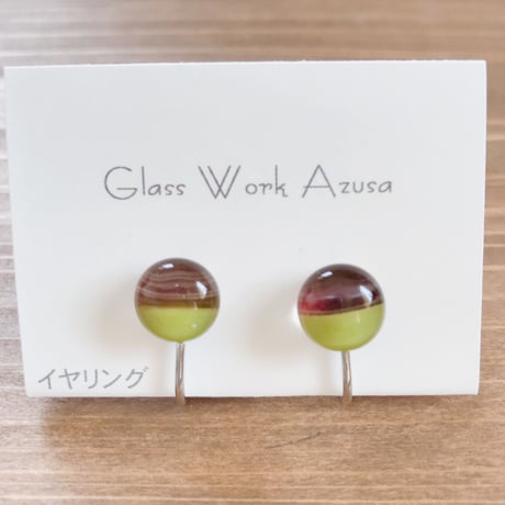 ガラスのイヤリング　272