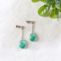 ガラスのピアス　124
