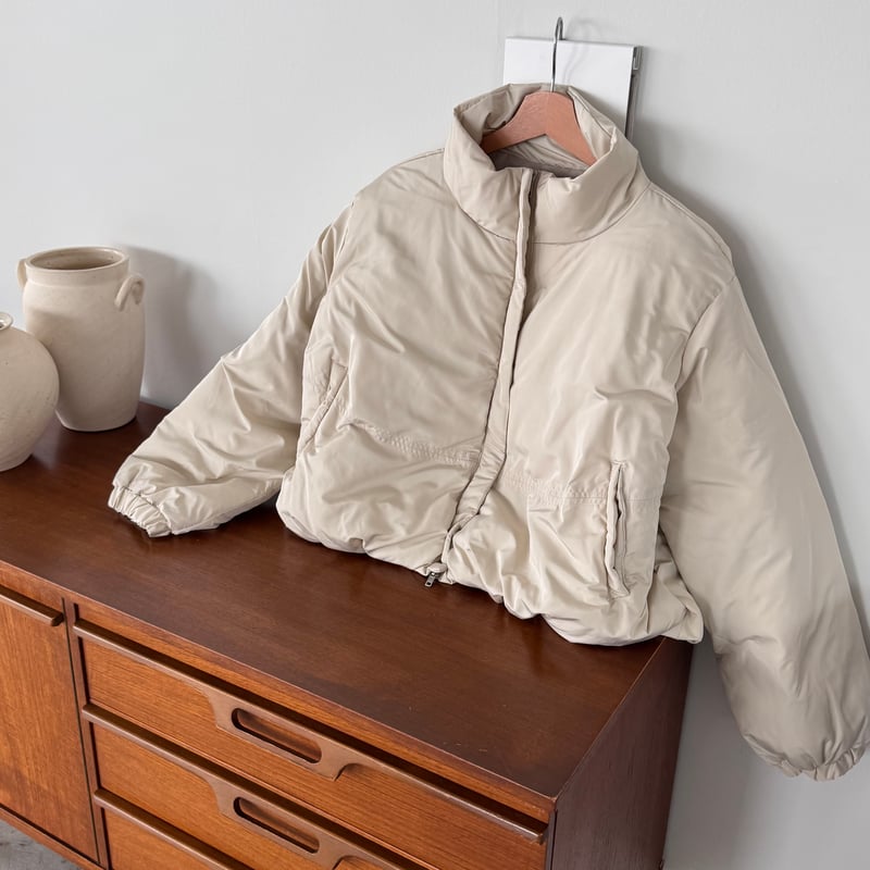 【nene-.-p】 パディングショートブルゾン nene-.-p様専用】 パディングショートブルゾン