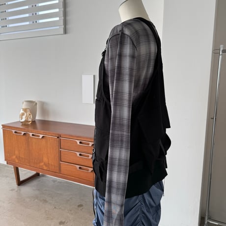 [9/28(月)～9/30(水)発送] check柄シアーTee