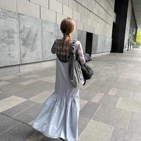 [9/28(月)～9/30(水)発送] check柄シアーTee