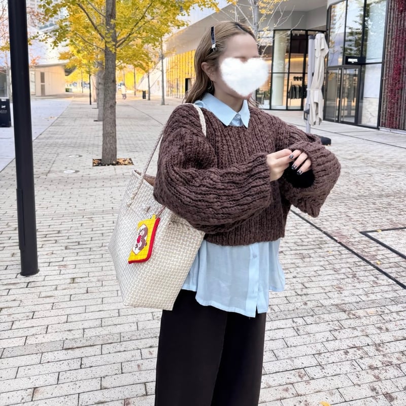 12/17(水)～12/19(金)発送] チャンキースラブknit | Bonny